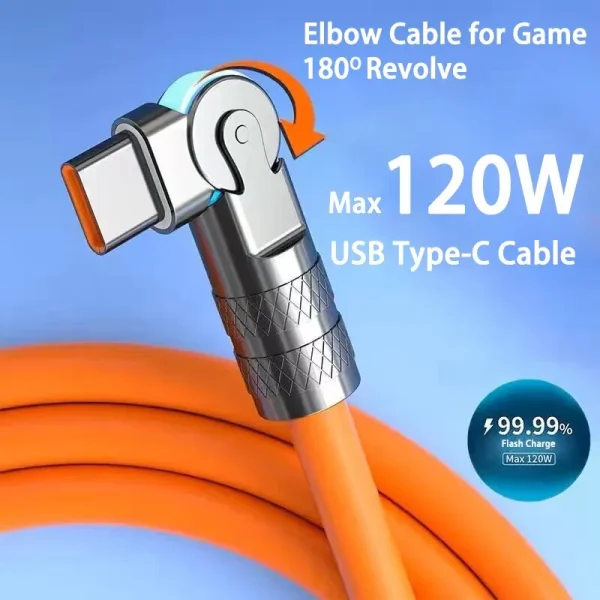 120W-7A-Fast-Charge-USB-Type-C-Cable-180-Degree-Rotation-Elbow-Cable-for-Game-for