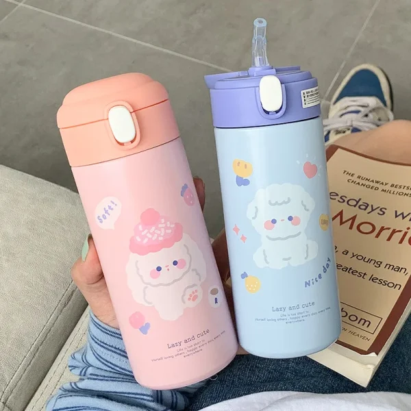 380ML-Stainless-Steel-Thermos-Vacuum-Flask-Cute-Cartoon-Thermal-Water-Bottle-For-Girls-Insulated-Straw-Cups-2