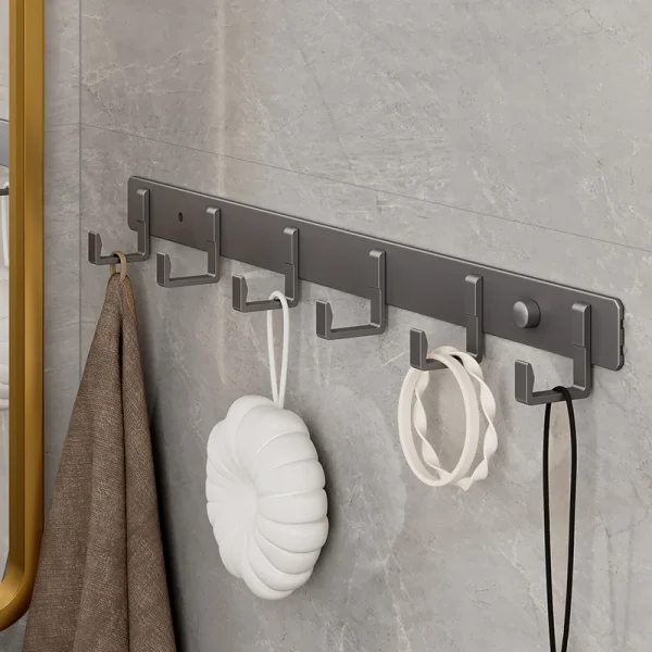 Aluminum-Grey-Robe-Hook-Wall-Hanging-Towel-Hooks-Clothes-Storage-Bathroom-Accessories-4