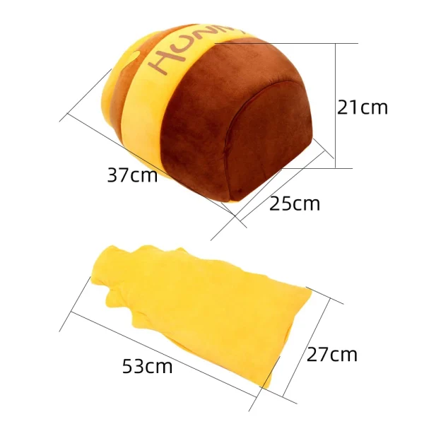 Cat-Bed-House-Removable-Plush-Mat-Cats-Four-Seasons-Cushion-Basket-Honey-Jar-Shape-Machine-Washable-5