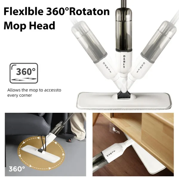 DARIS-Spray-Flat-Mop-With-Reusable-Microfibers-Pads-360-Rotation-Floor-Cleaning-Mop-500ML-Big-Capacity-4