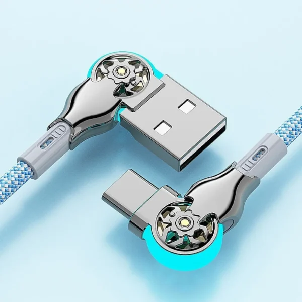 Fast-Charge-Type-C-Cable-Micro-USB-180-Degree-Rotation-Elbow-Gamer-Cable-for-Xiaomi-Samsung-1
