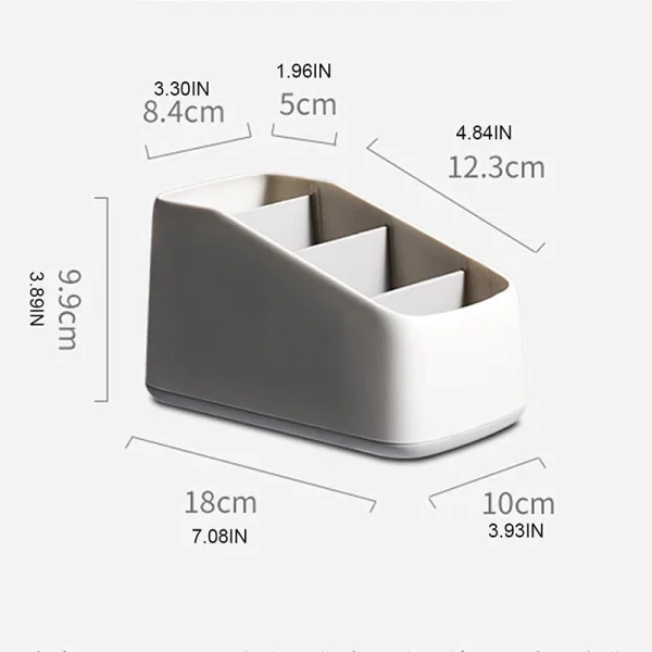 Remote-Control-Holder-4-Slot-Desktop-Storage-Box-Tv-Remote-Control-Phone-Trapezoidal-Basket-Stationery-Organizer-5
