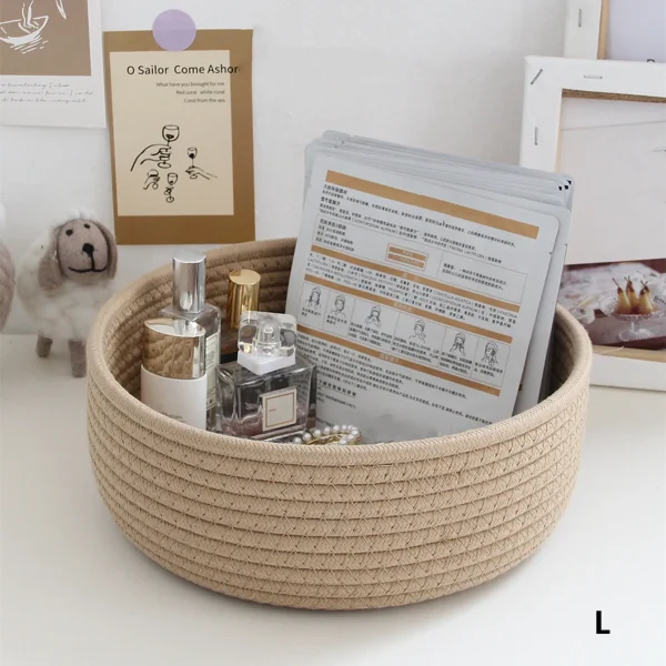 Round-Desktop-Storage-Baskets-Jewelry-Key-Remote-Control-Organizer-Dormitory-Bedroom-Desk-Toy-Cosmetic-Book-Pen-2