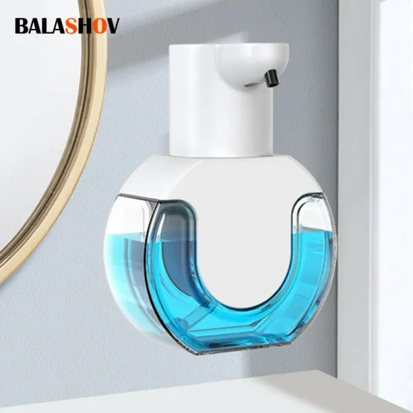 Soap-Dispensers-Touchless-Automatic-Foam-Bathroom-Smart-Washing-Hand-Machine-with-USB-Charging-White-High-Quality
