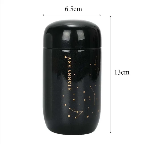 Thermos-Bottle-Starry-Sky-Mini-Small-Capacity-Leakproof-Coffee-Mug-304-Stainless-Steel-Vacuum-Flask-200ML-5