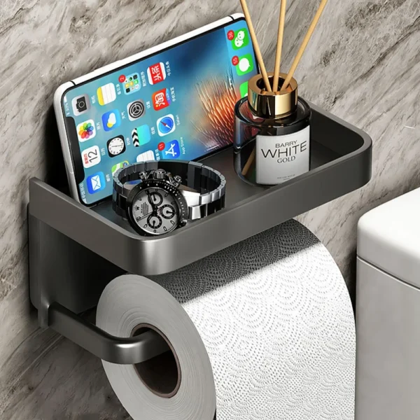 Toilet-Paper-Holder-Wall-Mounted-Paper-Roll-Holder-Storage-Tray-Toilet-Organizer-Phone-Stand-Bathroom-Accessories-4