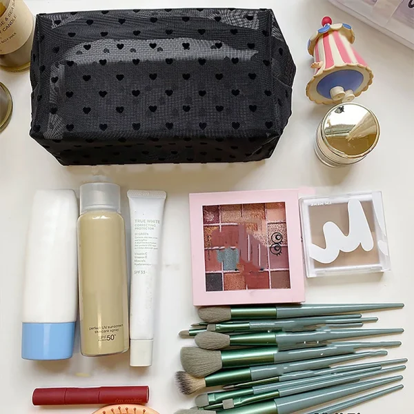 1pc-Love-Print-Mesh-Cosmetic-Bag-Portable-Toiletry-Organizer-Makeup-Bag-Multifunction-Transparent-Women-Lipstick-Storage-1