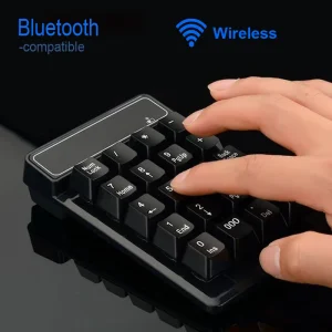 Bluetooth-compatible Mini USB Numeric Keypad