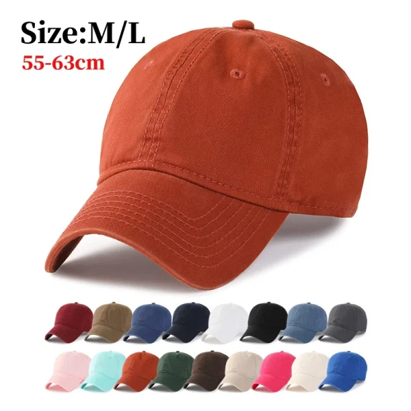 2023-Big-Head-XXL-Baseball-Cap-for-Men-Solid-Color-Casual-Plus-Size-Sport-Snapback-Adjustable
