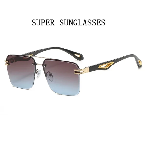 2024-New-Vintage-Sunglasses-For-Men-Square-Rimless-Glasses-Dropshipping-Sunglasses-Luxury-Brand-Oculos-Sun-Lentes-4