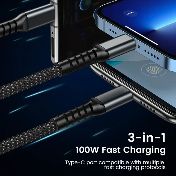 3-in-1-100W-Fast-Charging-Cable-USB-Type-C-Cable-For-iPhone-Realme-Samsung-Huawei-4