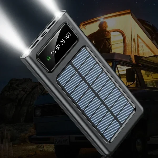 30000mAh-Solar-Power-Bank-Built-Cables-Solar-Charger-2-USB-Ports-External-Charger-With-LED-Light-3