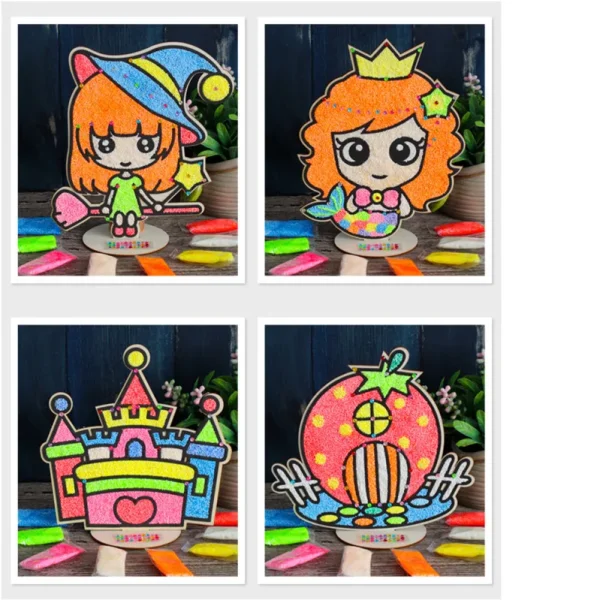 3D-Board-Snow-Mud-Painting-Pearl-Mud-Clay-Painting-Child-Diy-Manual-Make-Girl-Manual-Toys