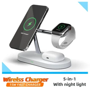Fast Magnetic Wireless Chargers Stand For iPhone