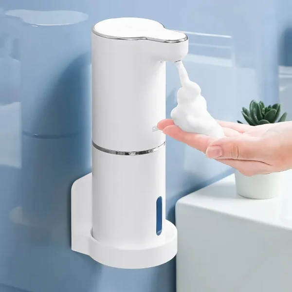 Automatic-Foam-Soap-Dispensers-Bathroom-Smart-Washing-Hand-Machine-With-USB-Charging-White-High-Quality-ABS-5