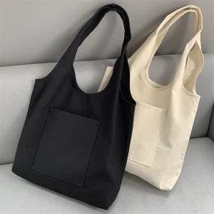 Reusable Canvas Bag for Shopping Handbags