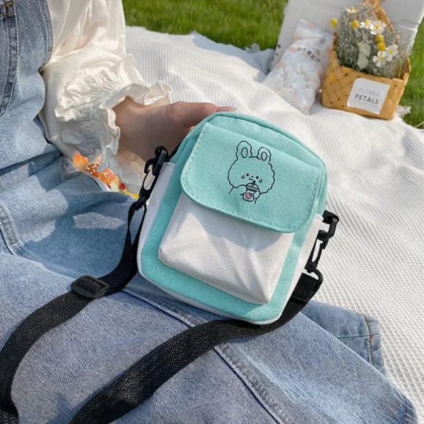 Canvas-Women-s-Phone-Bag-Cartoon-Printed-Shoulder-Messenger-Bag-Fashion-Casual-Handbag-4