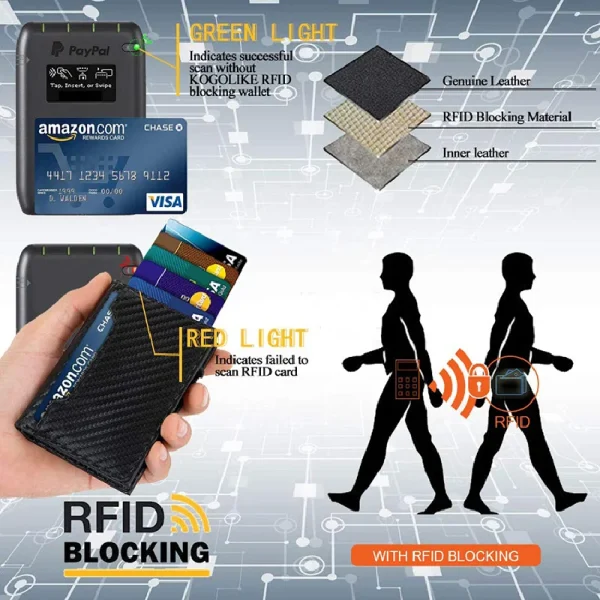 Carbon-Fiber-Leather-Business-Metal-Aluminum-Wallet-for-Men-RFID-Blocking-100-Genuine-Leather-Slim-Pop-3