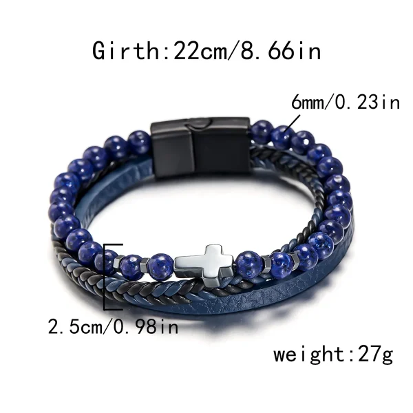 Classic-Natural-Stone-Leather-Bracelets-For-Men-Women-Multilayer-Hand-Woven-Cross-Leather-Bracelet-Fashion-Party-4
