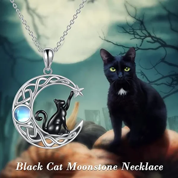 Creative-Crescent-Star-Cat-Moonstone-Pendant-Necklace-for-Women-Vintage-Opal-Moon-Clavicle-Chain-Necklace-Birthday
