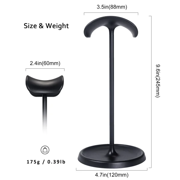 Curved-Headphone-Stand-Sturdy-Non-Slip-Heavy-Base-Gaming-Headset-Holder-Hanger-with-Storage-Tray-for-5