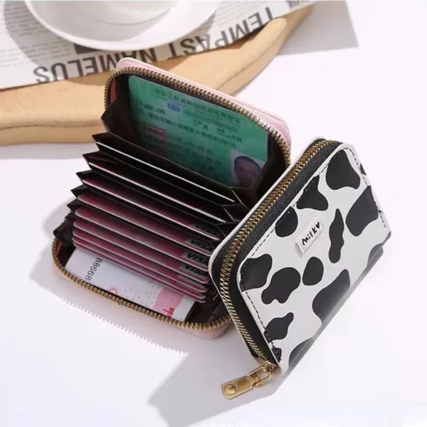 Cute-Cow-Pattern-Coin-Purse-for-Women-Girls-Card-Wallet-PU-Leather-Students-Pocket-Zipper-Key-1
