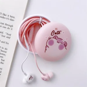 Earphone Holder Case with Subwoofer Earphone