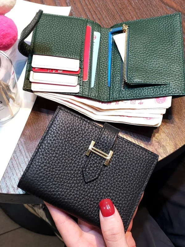 GENUINE-LEATHER-Women-s-Wallet-Men-Rfid-Small-Ultra-thin-Coin-Wallet-Short-Design-Small-Wallet-4