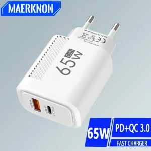 USB Type C Charger 65W Quick Charge adapter