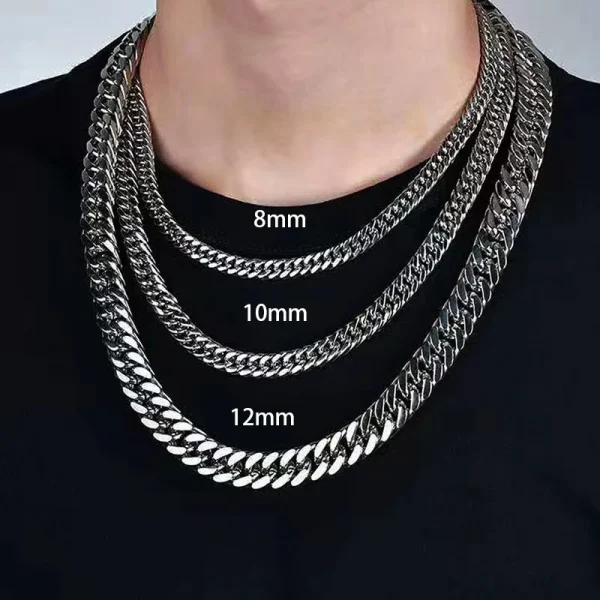 HNSP-Stainless-Steel-Cuban-Chain-Necklace-for-Men-Punk-Neck-Chains-Silver-Color-Jewelry-Accessories-Gift