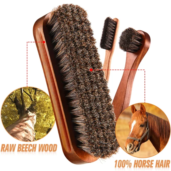 Horsehair-Gloss-shoe-brush-Kit-Polishing-Applicator-Clean-shoe-Boot-care-brush-Suede-cleaning-brush-3