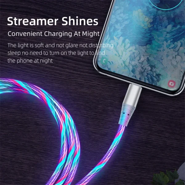 LED-light-Cable-Mobile-Phone-Charger-Cables-Glowing-Micro-USB-Type-C-3A-Fast-Charging-For-4