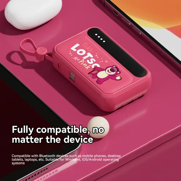 MINISO-20000mAh-Power-Bank-Built-in-Data-Cable-Fast-Charging-Cute-Powerbank-Portable-Rechargeable-Battery-Girl-3