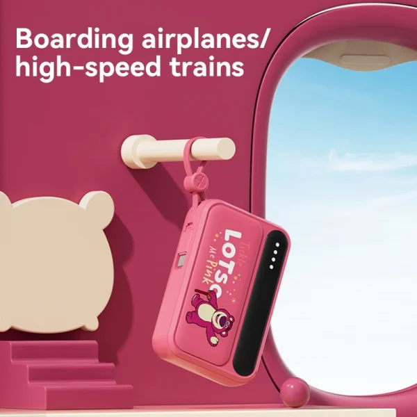 MINISO-20000mAh-Power-Bank-Built-in-Data-Cable-Fast-Charging-Cute-Powerbank-Portable-Rechargeable-Battery-Girl-4