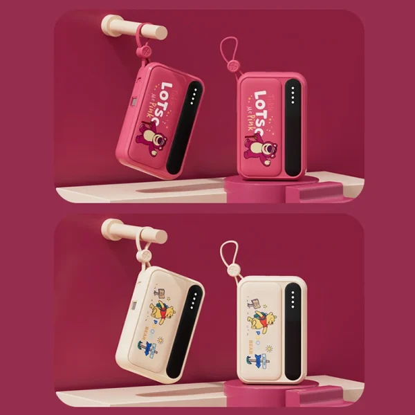 MINISO-20000mAh-Power-Bank-Built-in-Data-Cable-Fast-Charging-Cute-Powerbank-Portable-Rechargeable-Battery-Girl-5
