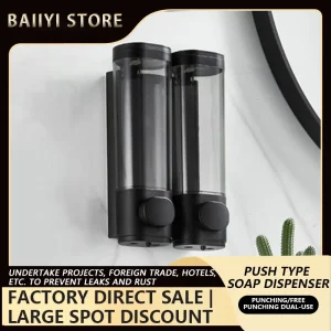 Manual soap dispenser