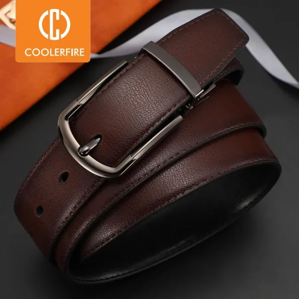 Men-Genuine-Leather-Belt-100cm-110cm-120cm-130cm-140cm-150cm-160cmReversible-Buckle-Brown-and-Black-Business