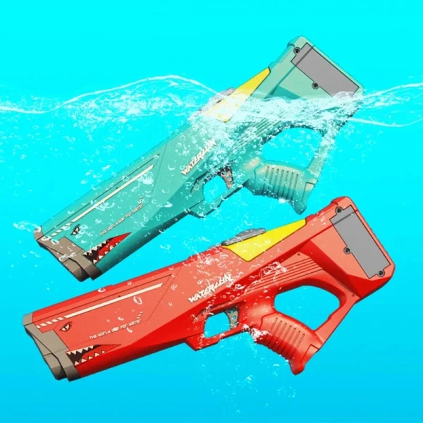 New-Automatic-Electric-Water-Gun-Toy-Bursts-Summer-Play-Watergun-Toys-500ML-Shark-High-Pressure-Beach