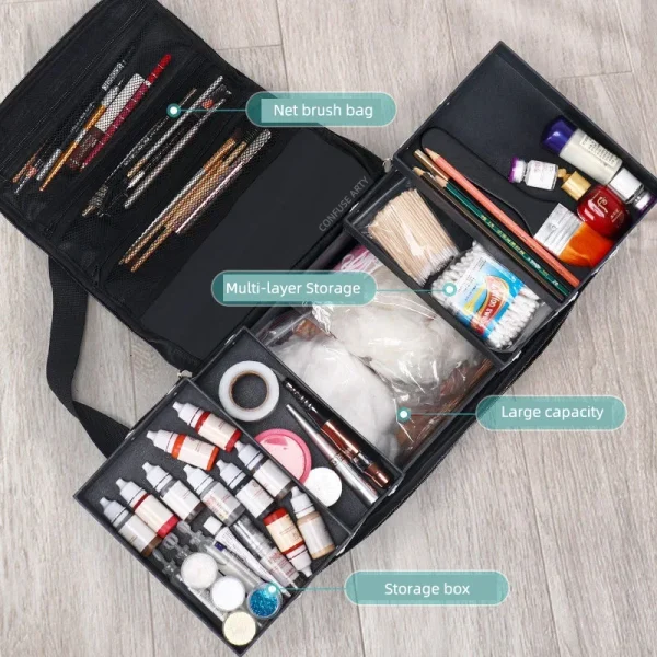 New-Large-Capacity-Make-up-bag-Multi-layer-Manicure-Hairdressing-Embroidery-Tool-Kit-Cosmetics-Storage-Case-1