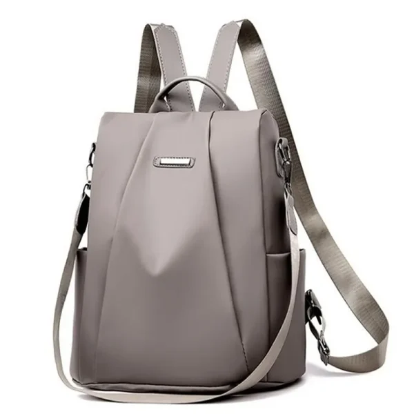 New-Women-s-Multifunction-Backpack-Casual-Nylon-Solid-Color-School-Bag-For-Girls-Fashion-Detachable-Strap-4