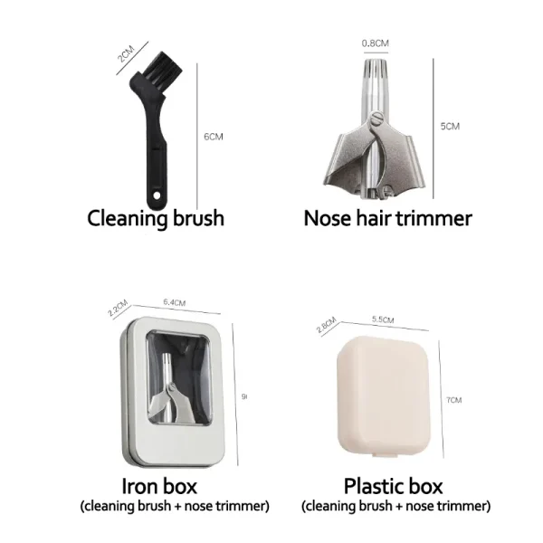 Nose-Hair-Ear-Trimmer-For-Men-Stainless-Steel-Manual-Washable-Portable-Tondeuse-Nez-hair-remover-Nose-5