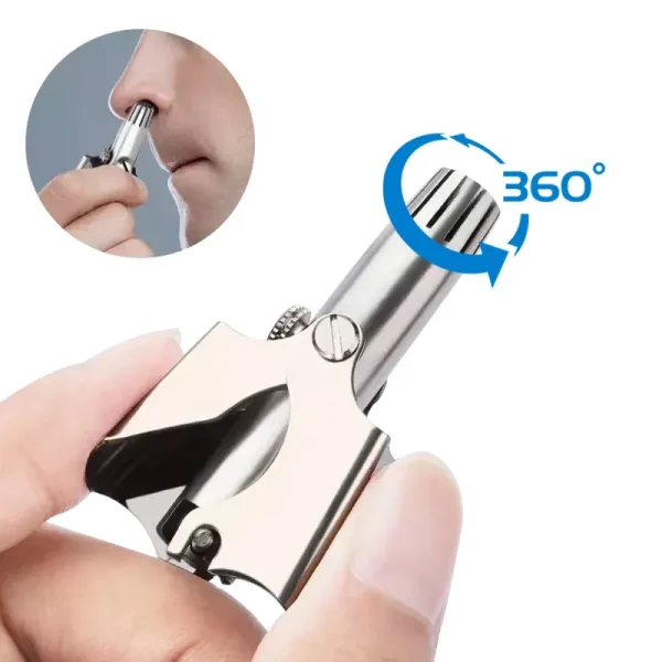 Nose-Hair-Ear-Trimmer-For-Men-Stainless-Steel-Manual-Washable-Portable-Tondeuse-Nez-hair-remover-Nose