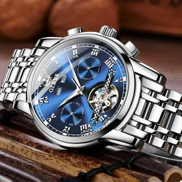 OLEVS-Men-s-Watches-Automatic-Mechanical-Business-Wristwatch-Waterproof-Stainless-Steel-Strap-Watch-for-Man-Skeleton-2