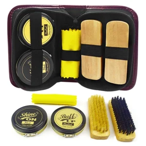 Portable Leather Care Kit for shoes