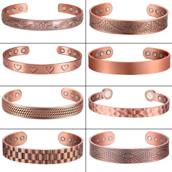 Pure-Copper-Magnetic-Bracelet-Men-Arthritis-Adjustable-Magnets-Women-Cuff-Therapy-Health-Energy-Bangles-Dropshipping-Wholesale