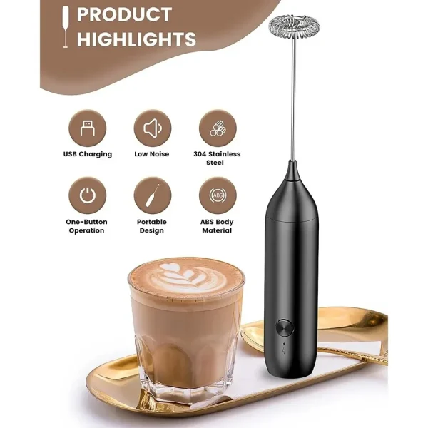 Rechargeable-Milk-Frother-Electric-Blender-Handheld-Frother-Wand-for-Coffee-Beverage-Blender-Cappuccino-Mini-Frother-1