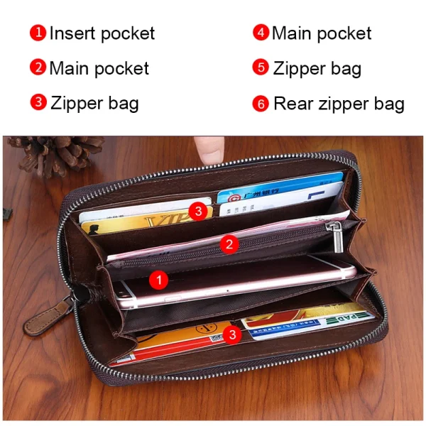 Retro-vegetable-tanned-cowhide-text-print-long-wallet-with-high-quality-card-bag-and-hand-held-4