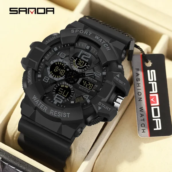 SANDA-Brand-G-Style-Military-Watch-Men-Digital-Shock-Sports-Watches-For-Man-Waterproof-Electronic-Wristwatch