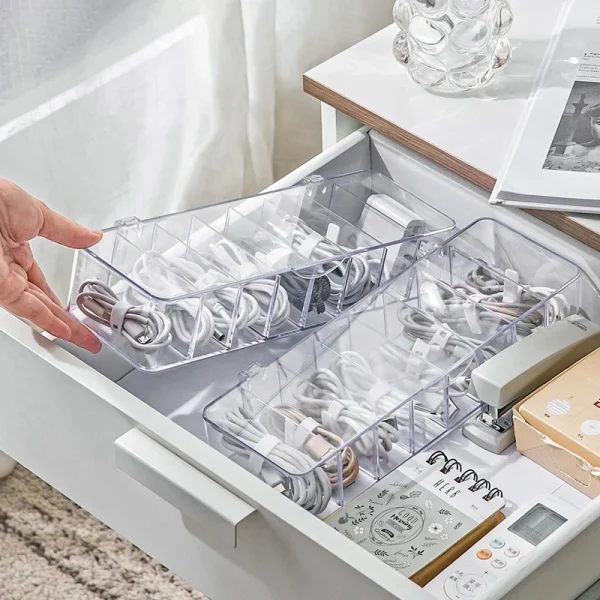See-Through-Charge-Cable-Organizer-Box-Data-Cable-Management-Box-USB-Cord-Sorter-Small-Desk-Accessories-1